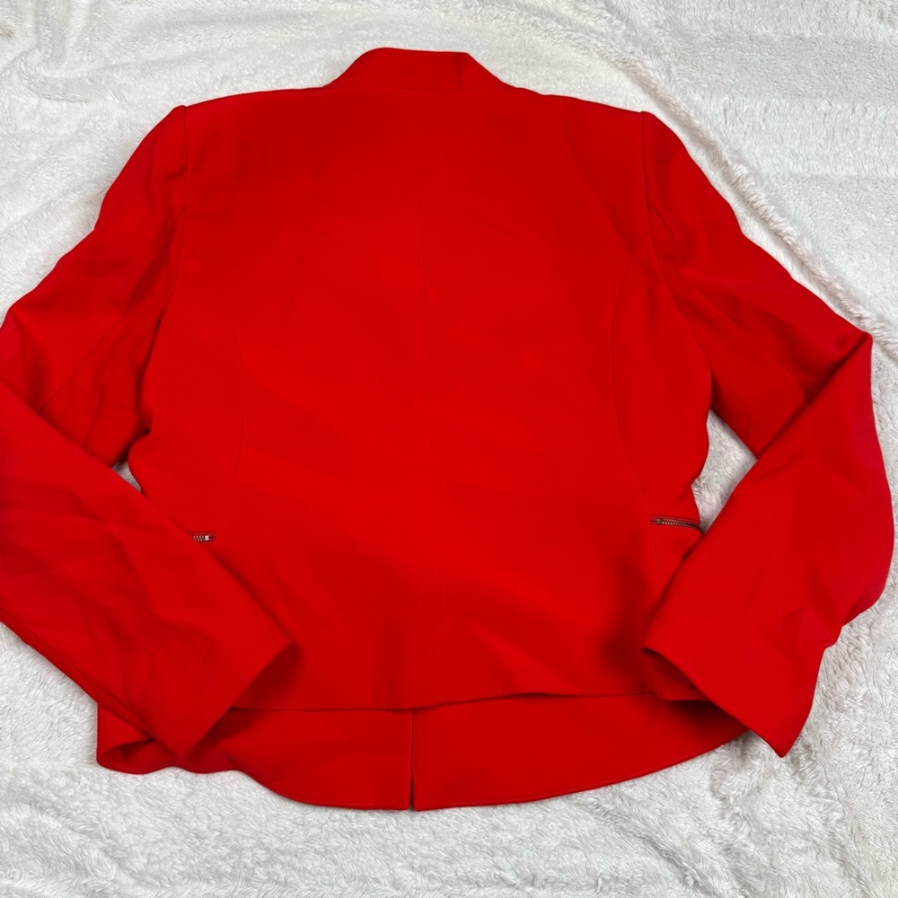 BCBGMaxAzria Bold Red Blazer - Picture 6 of 7